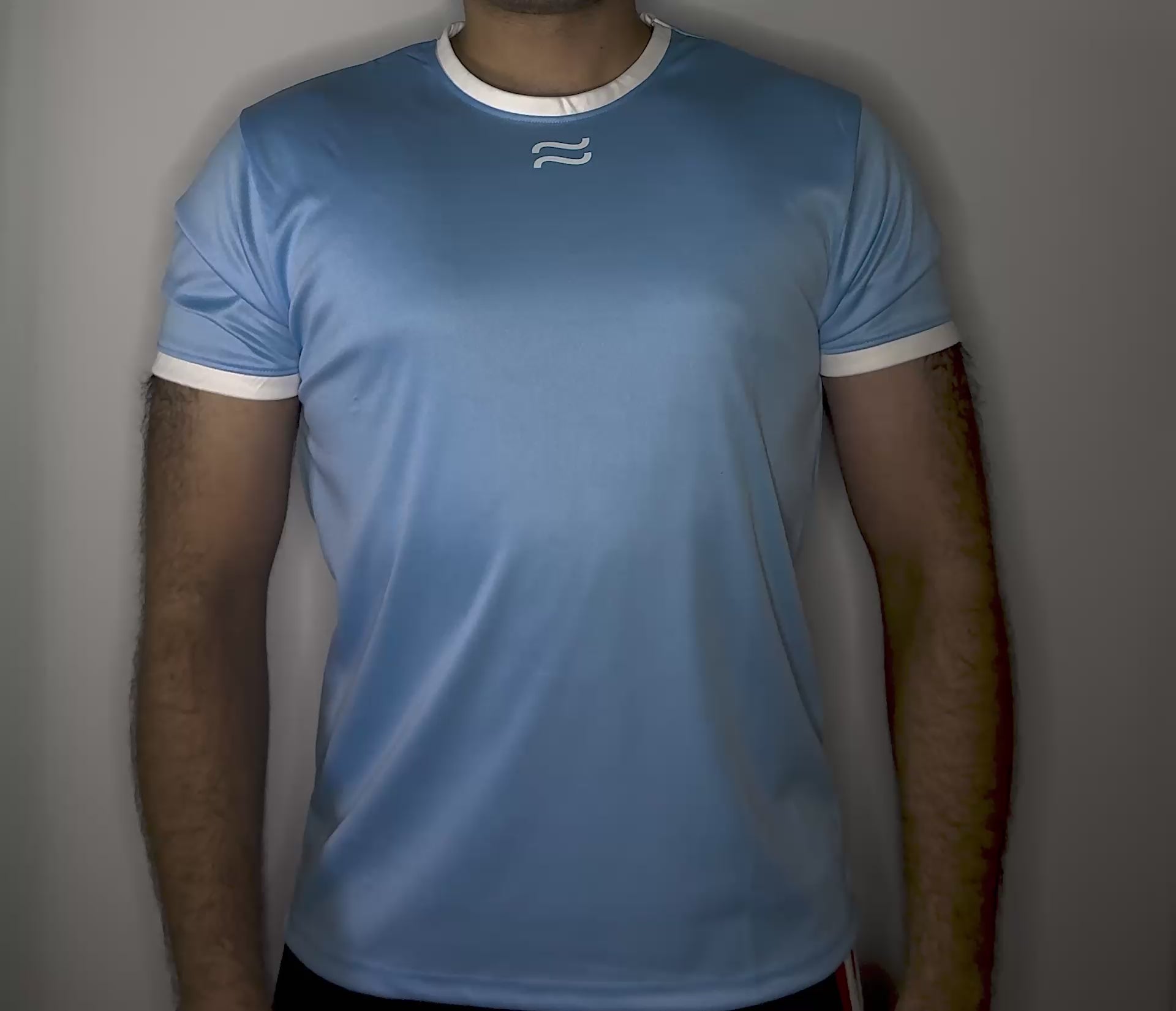 GymChase Contour Tee -Frostbite