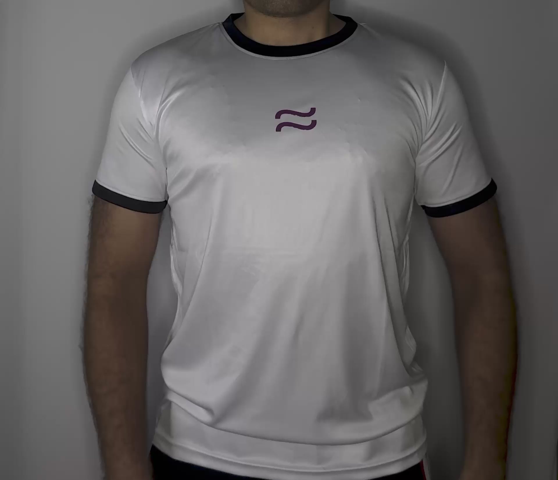 GymChase Contour Tee -Frostbite