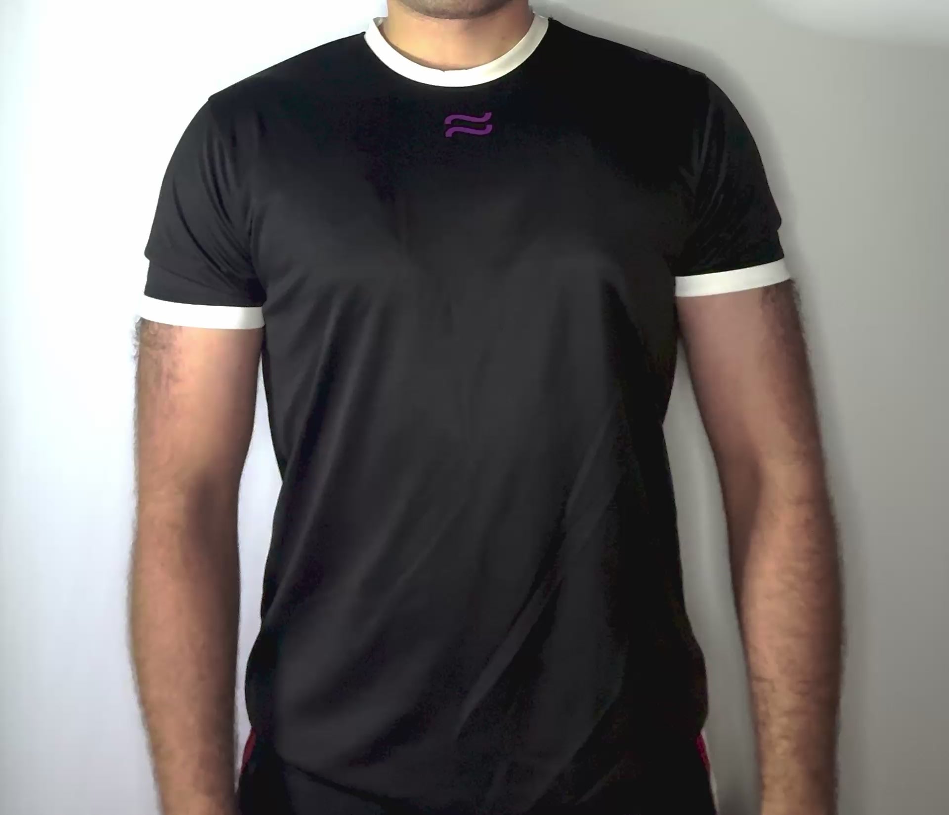 GymChase Contour Tee -Frostbite